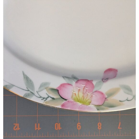Noritake Azalea China Platter Pink Floral 12" red mark - Picture 6 of 13